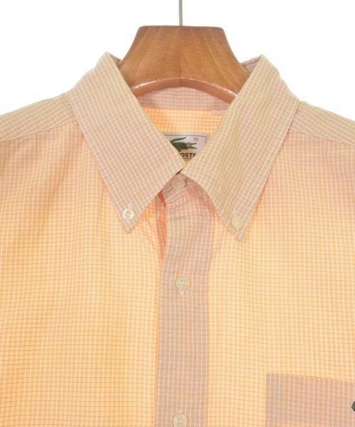 LACOSTE（ラコステ）カジュアルシャツ オレンジ サイズ:4(L位) メンズ/2200627697173