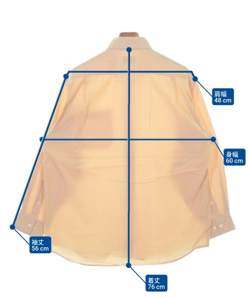 LACOSTE（ラコステ）カジュアルシャツ オレンジ サイズ:4(L位) メンズ/2200627697173