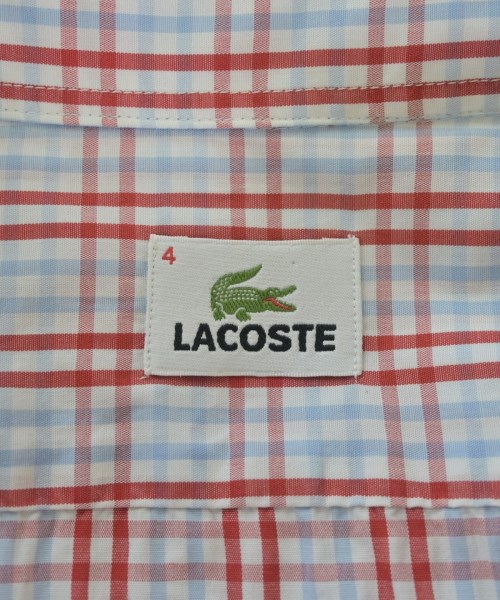 LACOSTE（ラコステ）カジュアルシャツ 白 サイズ:4(L位) メンズ/2200627697210