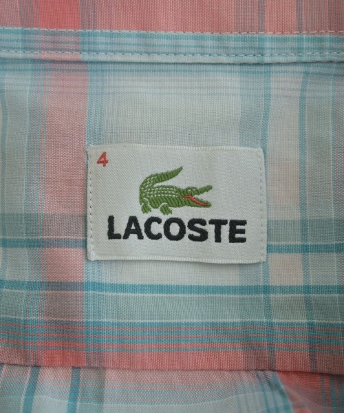 LACOSTE（ラコステ）カジュアルシャツ 白 サイズ:4(L位) メンズ/2200627697227