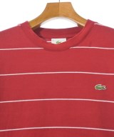 LACOSTE（ラコステ）Tシャツ・カットソー 赤 サイズ:4(L位) メンズ/2200627697241
