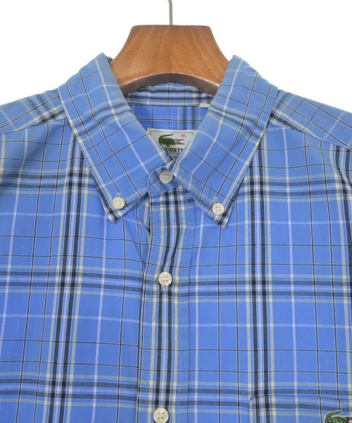 LACOSTE（ラコステ）カジュアルシャツ 青 サイズ:4(L位) メンズ/2200627697333