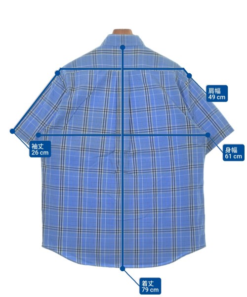 LACOSTE（ラコステ）カジュアルシャツ 青 サイズ:4(L位) メンズ/2200627697333