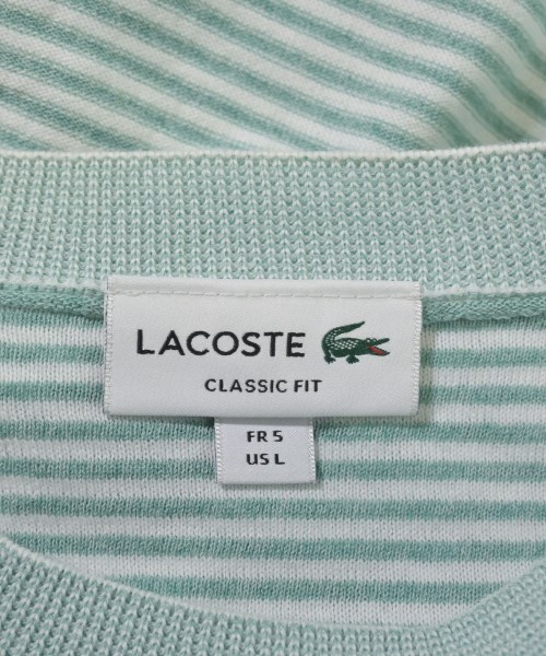 LACOSTE（ラコステ）ニット・セーター 緑 サイズ:5(XL位) メンズ/2200627697616