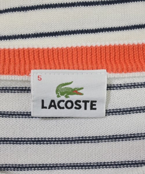 LACOSTE（ラコステ）ニット・セーター 白 サイズ:5(XL位) メンズ/2200627697623