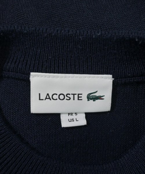 LACOSTE（ラコステ）ニット・セーター 紺 サイズ:5(XL位) メンズ/2200627697630