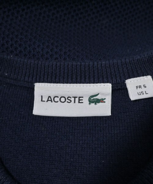 LACOSTE（ラコステ）ニット・セーター 紺 サイズ:5(XL位) メンズ/2200627697647