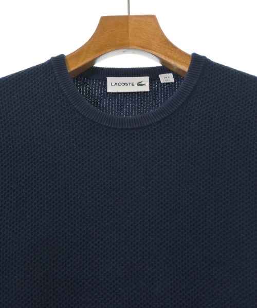 LACOSTE（ラコステ）ニット・セーター 紺 サイズ:5(XL位) メンズ/2200627697647