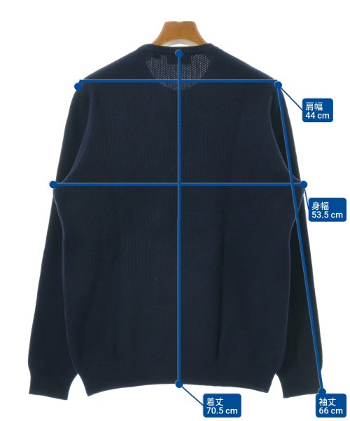 LACOSTE（ラコステ）ニット・セーター 紺 サイズ:5(XL位) メンズ/2200627697647