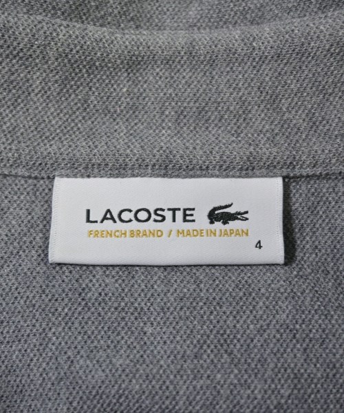 LACOSTE（ラコステ）ポロシャツ グレー サイズ:4(L位) メンズ/2200632564095