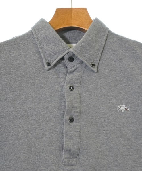 LACOSTE（ラコステ）ポロシャツ グレー サイズ:4(L位) メンズ/2200632564095
