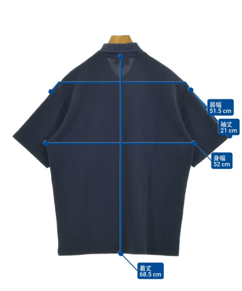 LACOSTE（ラコステ）ポロシャツ 紺 サイズ:3(M位) メンズ/2200607239041