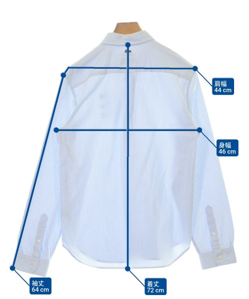 LACOSTE（ラコステ）カジュアルシャツ 青 サイズ:XS メンズ/2200606528153
