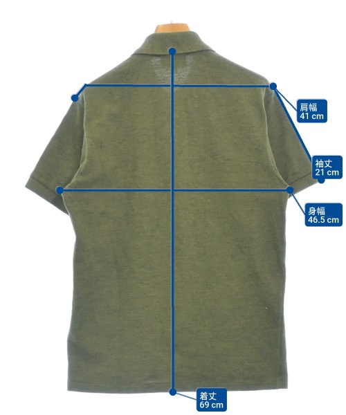 LACOSTE（ラコステ）ポロシャツ 緑 サイズ:3(M位) レディース/2200607399059