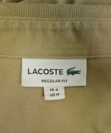 LACOSTE（ラコステ）ポロシャツ ベージュ サイズ:4(L位) レディース/2200607399066