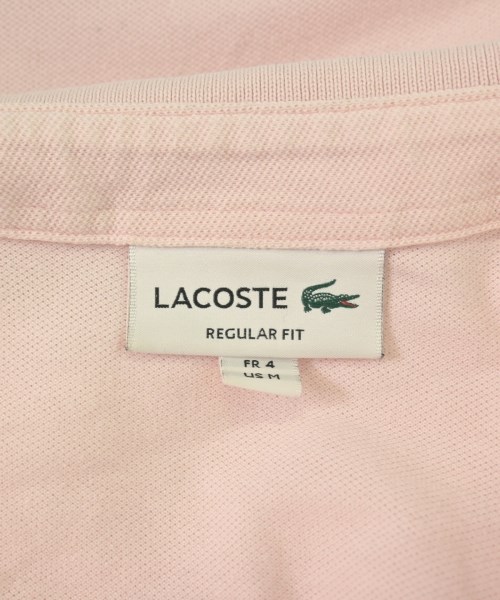 LACOSTE（ラコステ）ポロシャツ ピンク サイズ:M メンズ/2200611138033