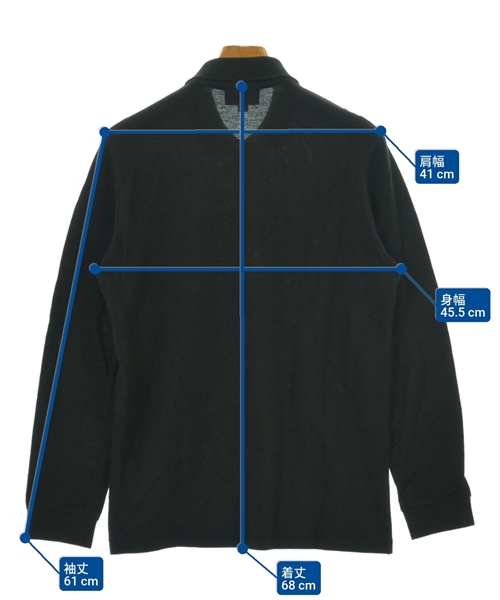 LACOSTE（ラコステ）ポロシャツ 黒 サイズ:3(M位) メンズ/2200610137440