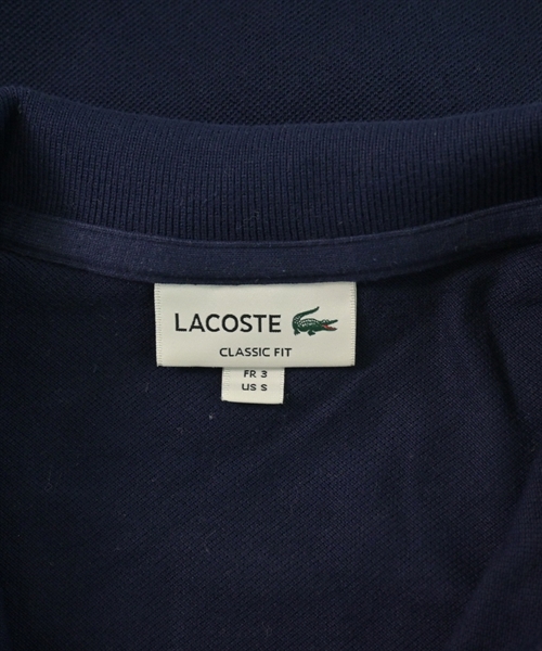 LACOSTE（ラコステ）ポロシャツ 紺 サイズ:3(M位) メンズ/2200610137457
