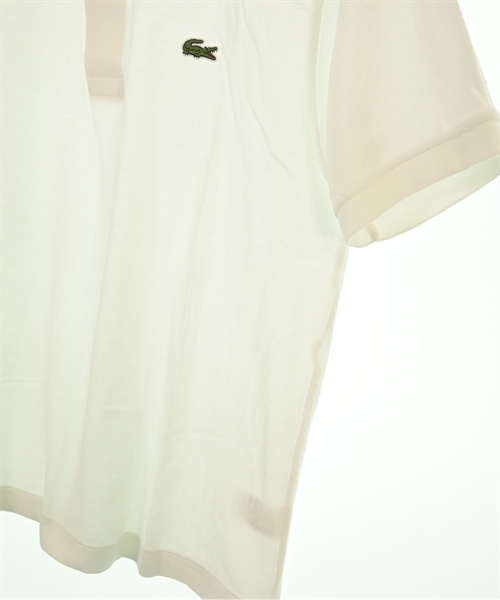 LACOSTE（ラコステ）ポロシャツ 白 サイズ:3(M位) メンズ/2200610137488