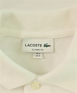 LACOSTE（ラコステ）ポロシャツ 白 サイズ:3(M位) メンズ/2200610137488