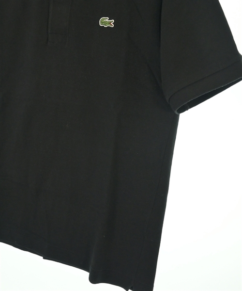 LACOSTE（ラコステ）ポロシャツ 黒 サイズ:3(M位) メンズ/2200610137495