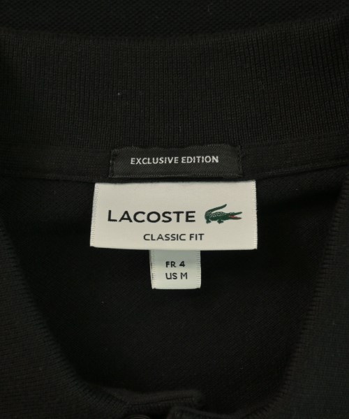LACOSTE（ラコステ）ポロシャツ 黒 サイズ:M メンズ/2200612188198