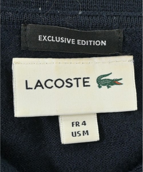 LACOSTE（ラコステ）ニット・セーター 紺 サイズ:4(L位) メンズ/2200615138183