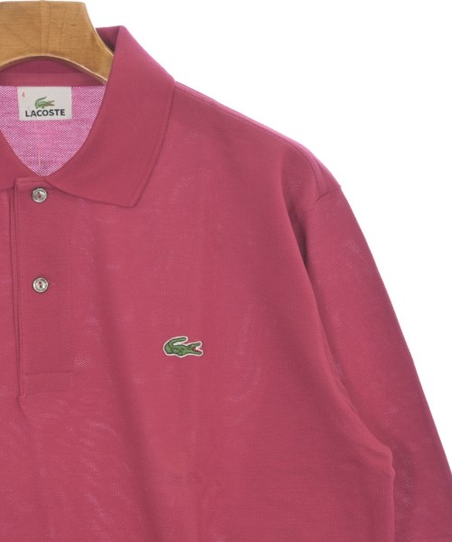 LACOSTE（ラコステ）ポロシャツ 赤 サイズ:4(L位) メンズ/2200610638091
