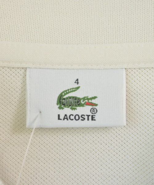 LACOSTE（ラコステ）ポロシャツ 白 サイズ:4(L位) メンズ/2200610638107