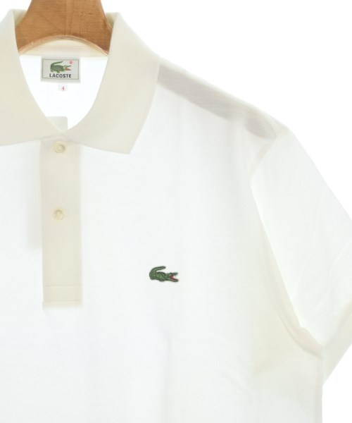 LACOSTE（ラコステ）ポロシャツ 白 サイズ:4(L位) メンズ/2200610638114