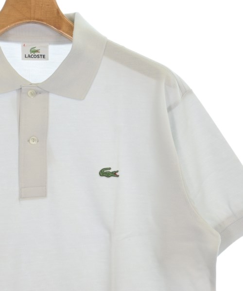 LACOSTE（ラコステ）ポロシャツ グレー サイズ:4(L位) メンズ/2200610638121