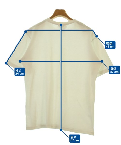 LACOSTE（ラコステ）Tシャツ・カットソー 白 サイズ:4(L位) メンズ/2200613340106