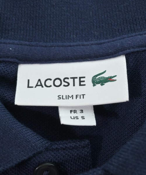 LACOSTE（ラコステ）ポロシャツ 紺 サイズ:3(M位) メンズ/2200614393040