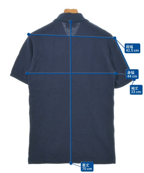 LACOSTE（ラコステ）ポロシャツ 紺 サイズ:3(M位) メンズ/2200614393040