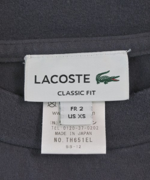 LACOSTE（ラコステ）Tシャツ・カットソー グレー サイズ:XS メンズ/2200618259069