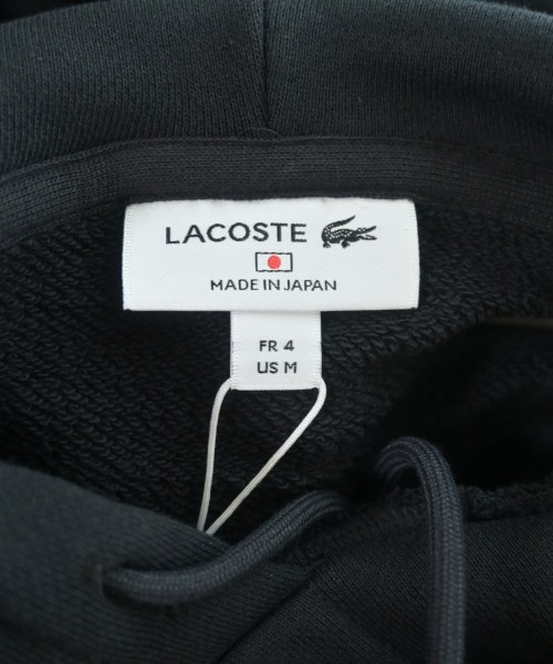 LACOSTE（ラコステ）パーカー 黒 サイズ:4(L位) メンズ/2200620307079
