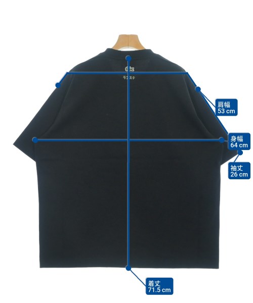 LACOSTE（ラコステ）Tシャツ・カットソー 黒 サイズ:5(XL位) メンズ/2200620307086