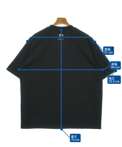 LACOSTE（ラコステ）Tシャツ・カットソー 黒 サイズ:4(L位) メンズ/2200620307093