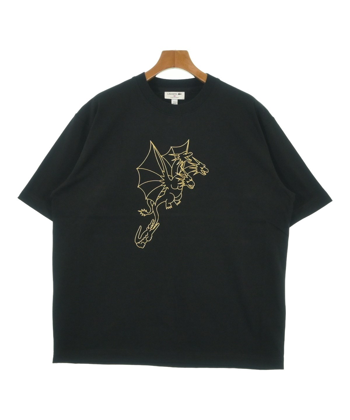 LACOSTE（ラコステ）Tシャツ・カットソー 黒 サイズ:4(L位) メンズ 