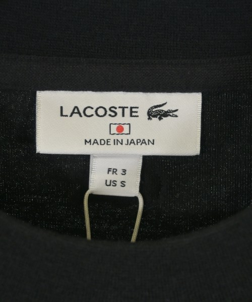 LACOSTE（ラコステ）Tシャツ・カットソー 黒 サイズ:3(M位) メンズ/2200620307109