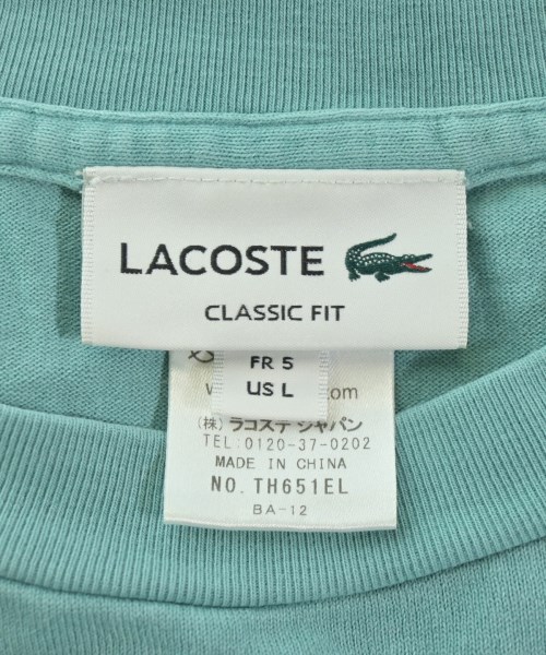 LACOSTE（ラコステ）Tシャツ・カットソー 緑 サイズ:L メンズ/2200601679010