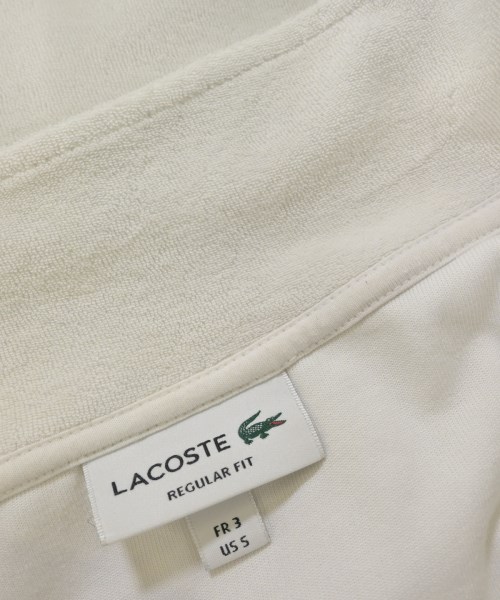 LACOSTE（ラコステ）ポロシャツ 白 サイズ:S メンズ/2200605300088