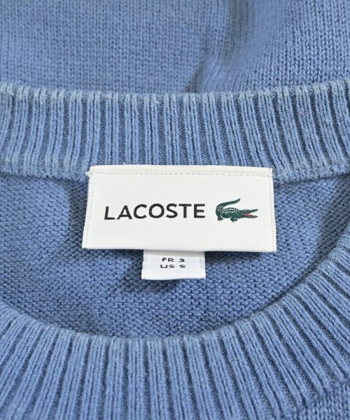LACOSTE（ラコステ）ニット・セーター 青 サイズ:3(M位) メンズ/2200607485028