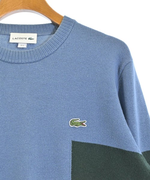 LACOSTE（ラコステ）ニット・セーター 青 サイズ:3(M位) メンズ/2200607485028