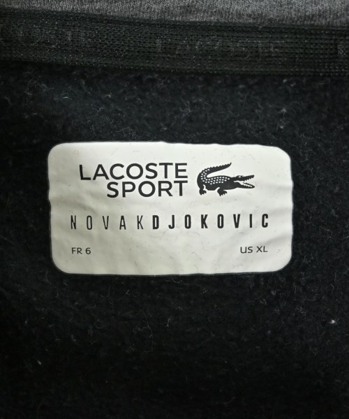 LACOSTE（ラコステ）パーカー 黒 サイズ:6(XXL位) メンズ/2200607637038
