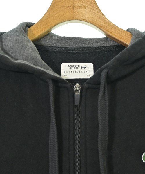 LACOSTE（ラコステ）パーカー 黒 サイズ:6(XXL位) メンズ/2200607637038