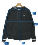 LACOSTE（ラコステ）パーカー 黒 サイズ:6(XXL位) メンズ/2200607637038