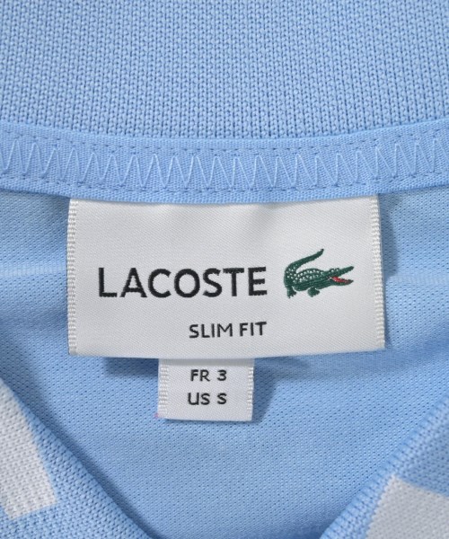 LACOSTE（ラコステ）ポロシャツ 青 サイズ:3(M位) メンズ/2200605348103