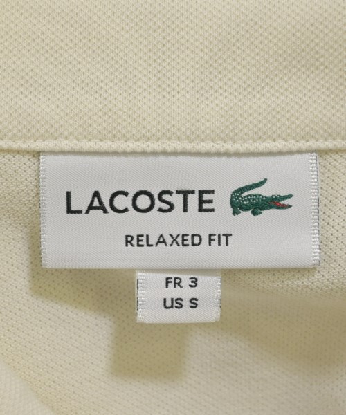 LACOSTE（ラコステ）ポロシャツ 白 サイズ:3(M位) メンズ/2200607707014