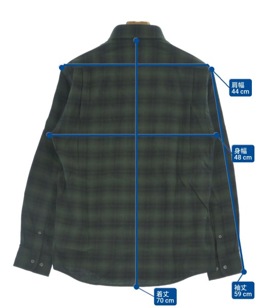 LACOSTE（ラコステ）カジュアルシャツ 緑 サイズ:2(S位) メンズ/2200667581029